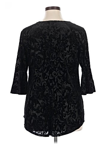 New Directions 3/4 Sleeve Top (view 2)