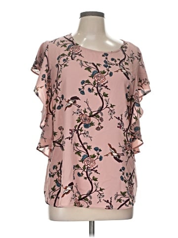 Bobeau Short Sleeve Blouse (view 1)
