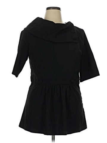 eShakti Short Sleeve Turtleneck (view 1)