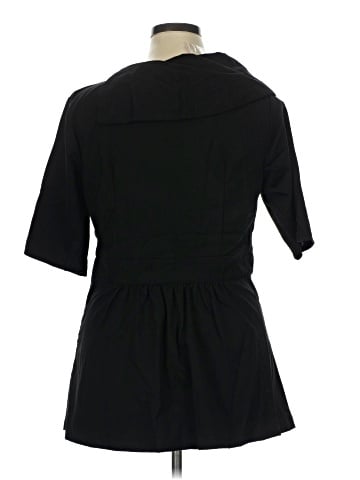 eShakti Short Sleeve Turtleneck (view 2)
