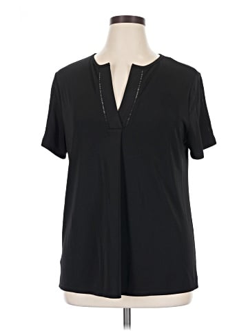 Ann Taylor Short Sleeve Blouse (view 1)