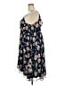 Torrid Floral Blue Casual Dress Size 2X Plus (2) - photo 5