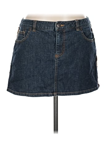 The Limited Denim Skirt (view 1)