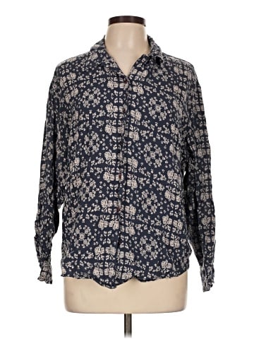 Aeropostale Long Sleeve Button-Down Shirt (view 1)