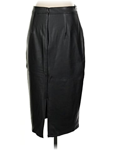 Banana Republic Faux Leather Skirt (view 2)