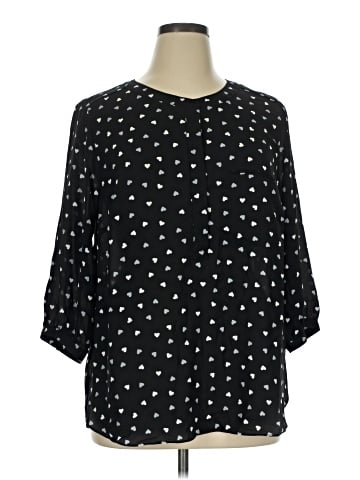 Not Your Daughter's Jeans 3/4 Sleeve Blouse (view 1)