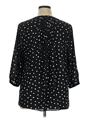 Not Your Daughter's Jeans 3/4 Sleeve Blouse (view 2)