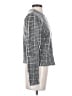 Agnes B. Checkered-gingham Gray Black Jacket Size Med (2) - photo 4