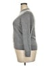 Quince 100% Cashmere Gray Cashmere Pullover Sweater Size 2X - photo 5