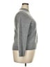 Quince 100% Cashmere Gray Cashmere Pullover Sweater Size 2X - photo 4