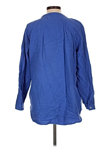 Soft Surroundings 3/4 Sleeve Button-Down Shirt (view 2)