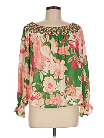 Flying Tomato 3/4 Sleeve Blouse (view 1)