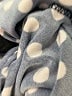 Perceptions Polka Dots Blue Casual Dress Size 16 - photo 8