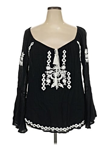 John Paul Richard Long Sleeve Blouse (view 1)