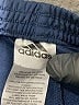 Adidas 100% Polyester Blue Track Pants Size 7 - photo 3