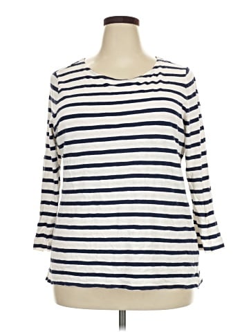 Old Navy 3/4 Sleeve T-Shirt (view 1)