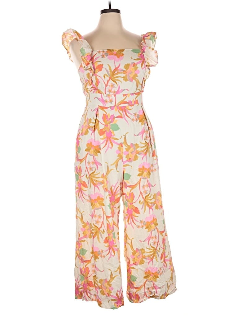 Pre-owned Taylor Jumpsuit In Pink