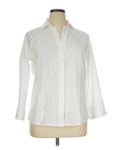 Foxcroft Long Sleeve Blouse (view 1)