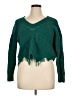 Almost Famous 100% Polyester Green Pullover Sweater Size XL - photo 1