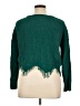 Almost Famous 100% Polyester Green Pullover Sweater Size XL - photo 2