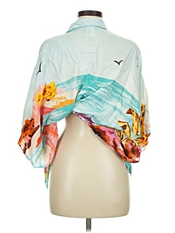 Trina Turk 3/4 Sleeve Button-Down Shirt (view 2)