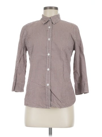 Gap 3/4 Sleeve Button-Down Shirt (view 1)