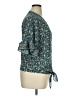 Max Studio 100% Polyester Teal Kimono Size XL (estimated) - photo 4