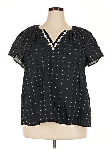 Daniel Rainn Short Sleeve Blouse (view 1)