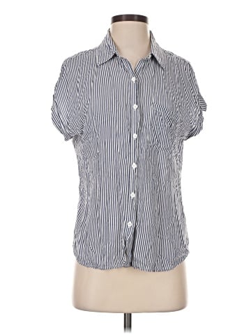 Cosmic Blue Love Short Sleeve Blouse (view 1)