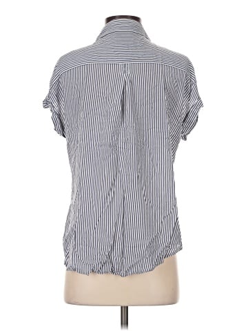 Cosmic Blue Love Short Sleeve Blouse (view 2)