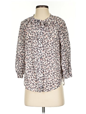Joie 3/4 Sleeve Silk Top (view 1)