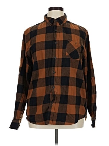 Weatherproof Long Sleeve Button-Down Shirt (view 1)