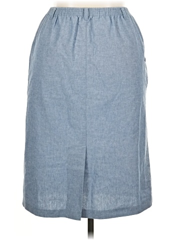 Alfred Dunner Denim Skirt (view 2)