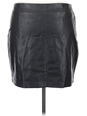 INC International Concepts Faux Leather Skirt (view 2)