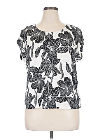 Tahari Short Sleeve Top (view 1)