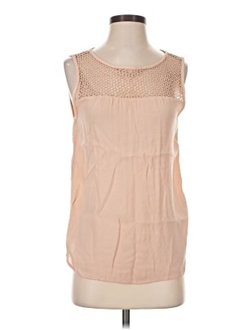 Zara Basic Sleeveless T-Shirt (view 1)