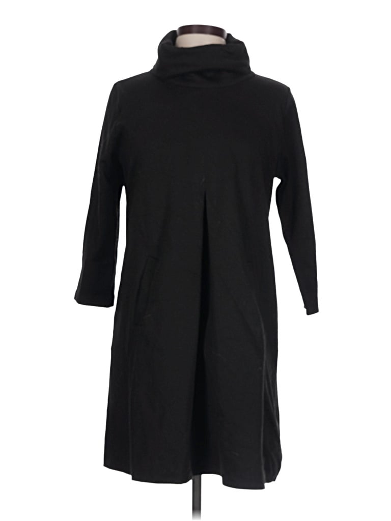 Pre-owned Top It Off Casual Dress In Black