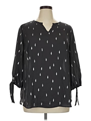 Papermoon 3/4 Sleeve Blouse (view 1)