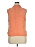 Talbots Graphic Tropical Tweed Orange Sweater Vest Size XL - photo 1