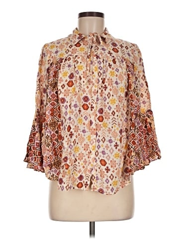 Cato 3/4 Sleeve Blouse (view 1)