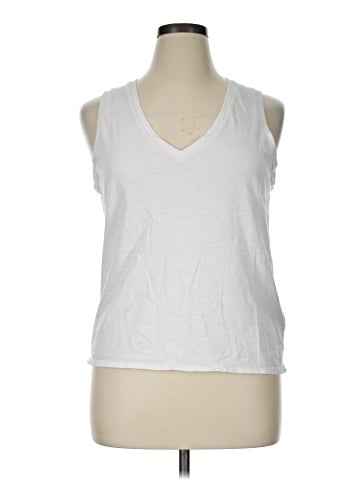 J.Crew Factory Store Sleeveless T-Shirt (view 1)