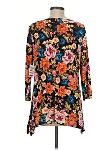 JM Collection 3/4 Sleeve Blouse (view 2)