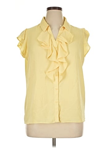 Calvin Klein Sleeveless Blouse (view 1)
