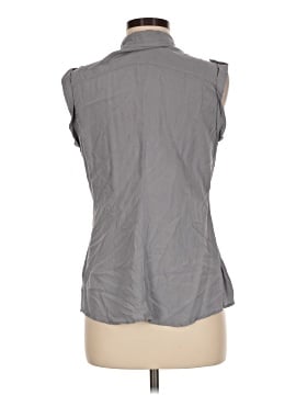Express Sleeveless Button-Down Shirt (view 2)