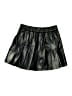Justice 100% Polyester Metallic Black Skort Size 10 - photo 2