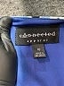 Connected Apparel Print Blue Cocktail Dress Size 10 - photo 4