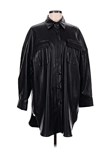 BB Dakota Faux Leather Jacket (view 1)