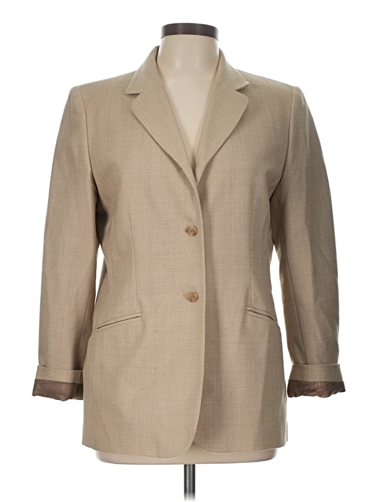 Pre-owned Pendleton Wool Blazer Jacket In Tan