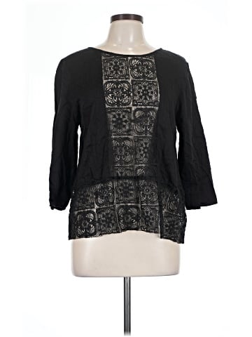 The Letter 3/4 Sleeve Blouse (view 1)
