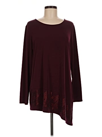 Susan Graver Long Sleeve Top (view 1)